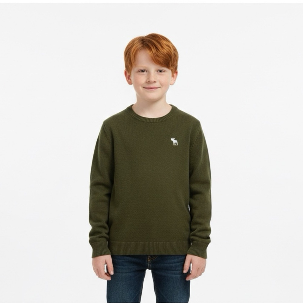 Youth Abercrombie crewneck sweater, size 11-12